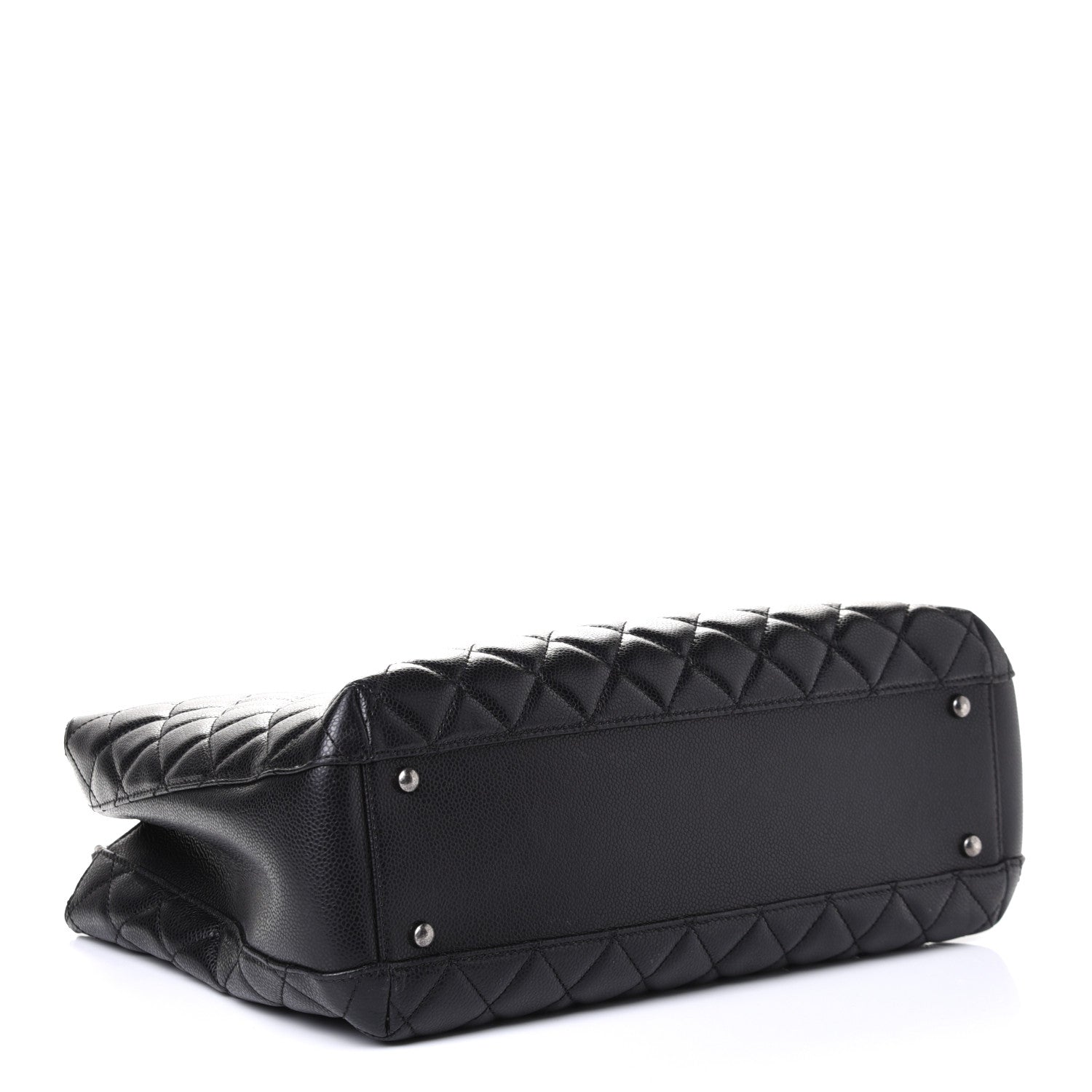 Chanel Caviar Quilted City Shopping Tote Black 6 of 8