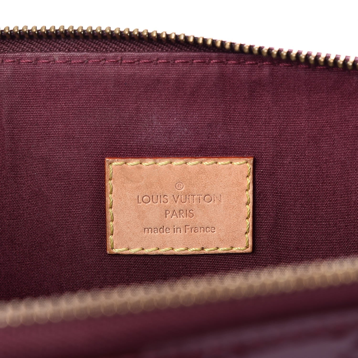 Louis Vuitton Vernis Zipped Avalon Rouge Fauviste 6 of 7