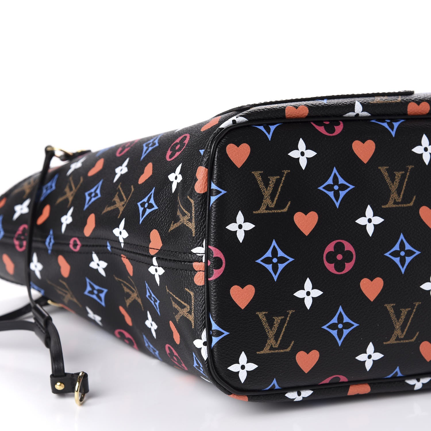 Louis Vuitton Game On Neverfull MM Black 7 of 11