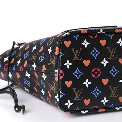 Louis Vuitton Game On Neverfull MM Black 7 of 11