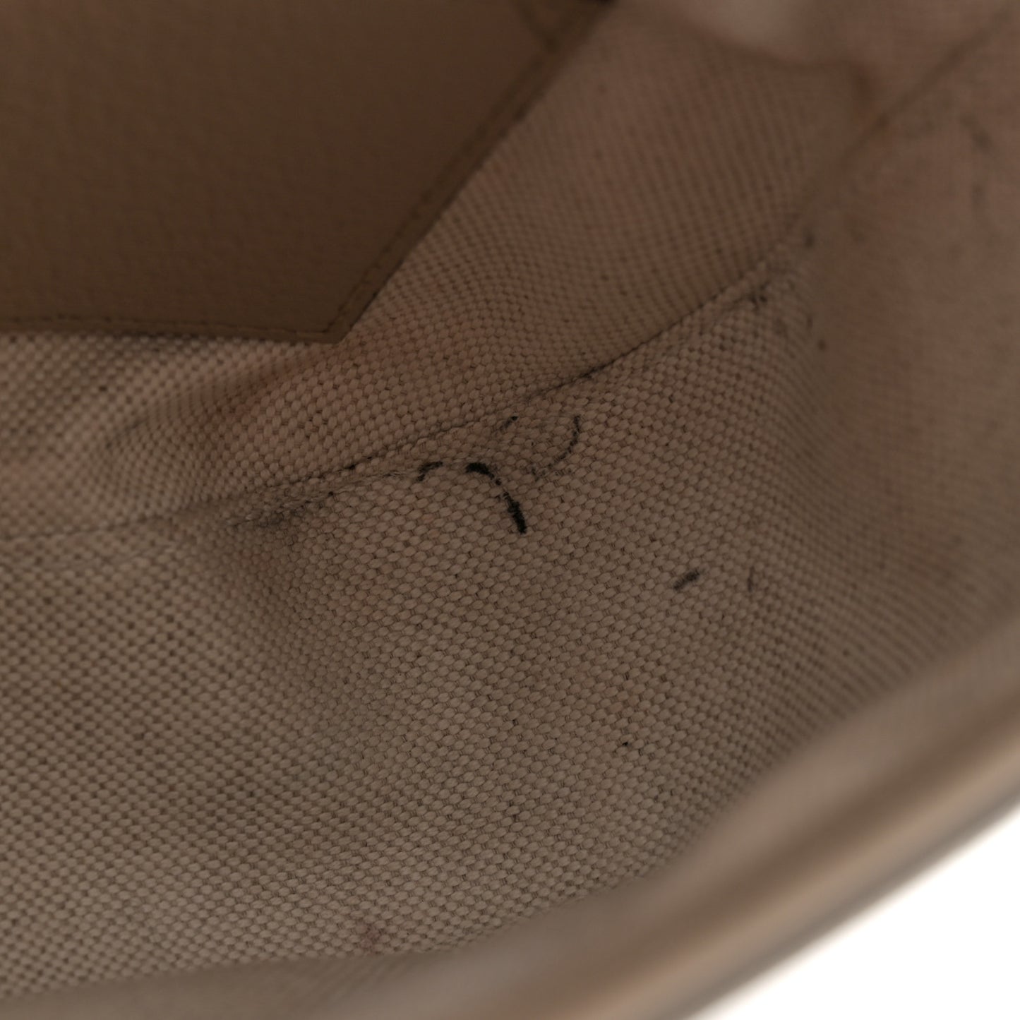 GG Supreme Monogram Textured Dollar Calfskin Web Mini Horsebit 1955 Shoulder Bag Beige Mystic White Oatmeal