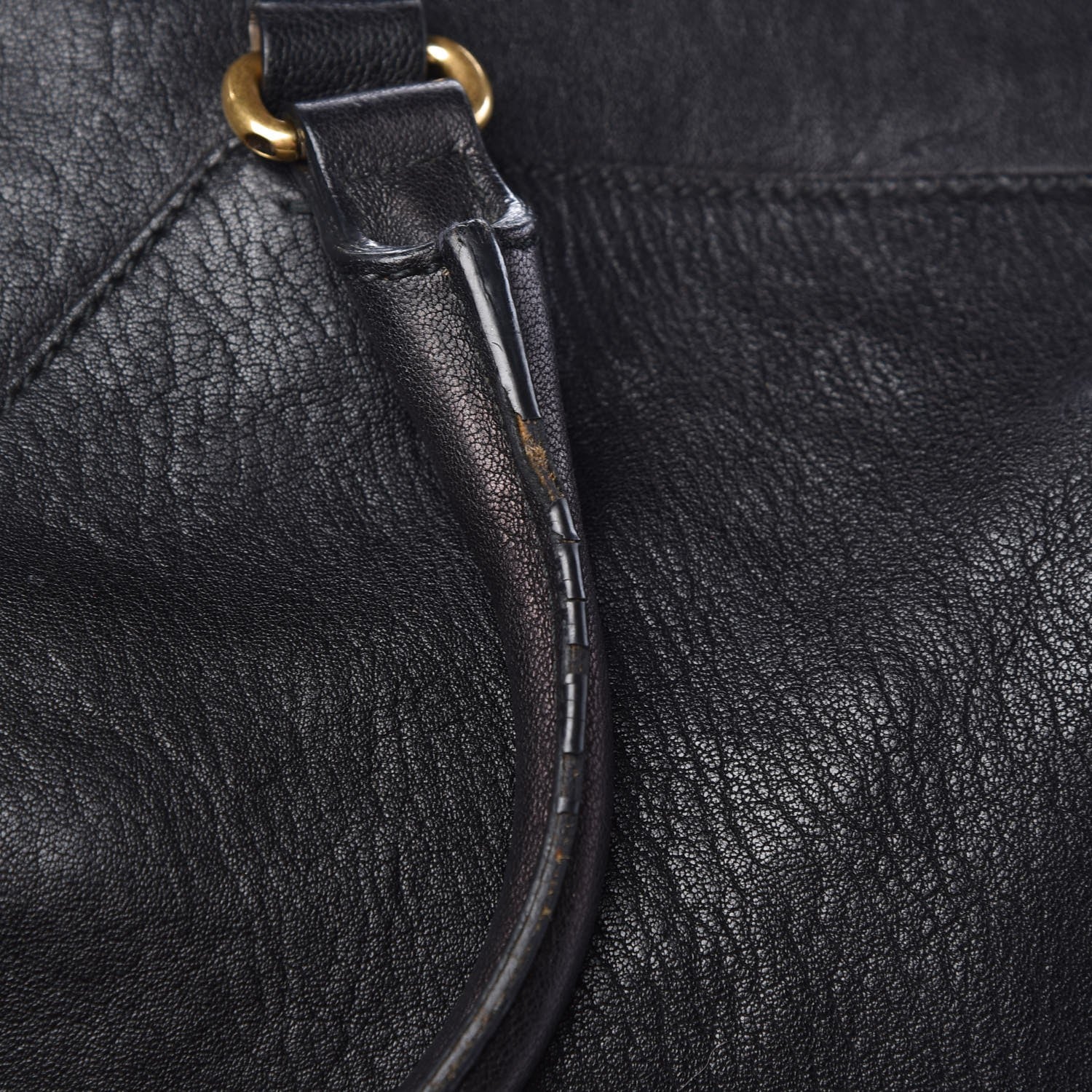 Saint Laurent Sheepskin Large Cabas ChYc Black 10 of 24