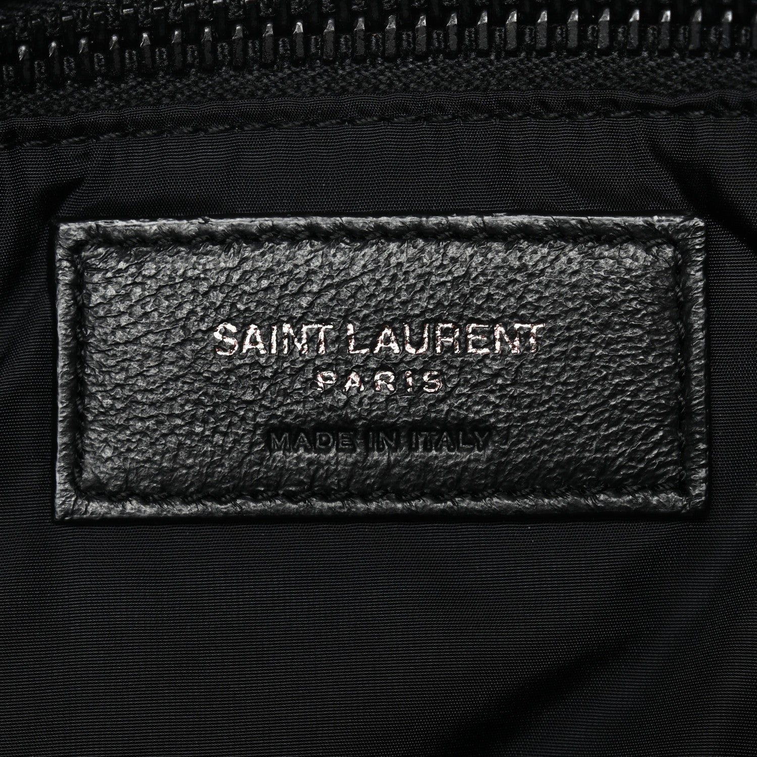 Saint Laurent Econyl Nylon Le 5 A 7 Hobo Black White 6 of 10