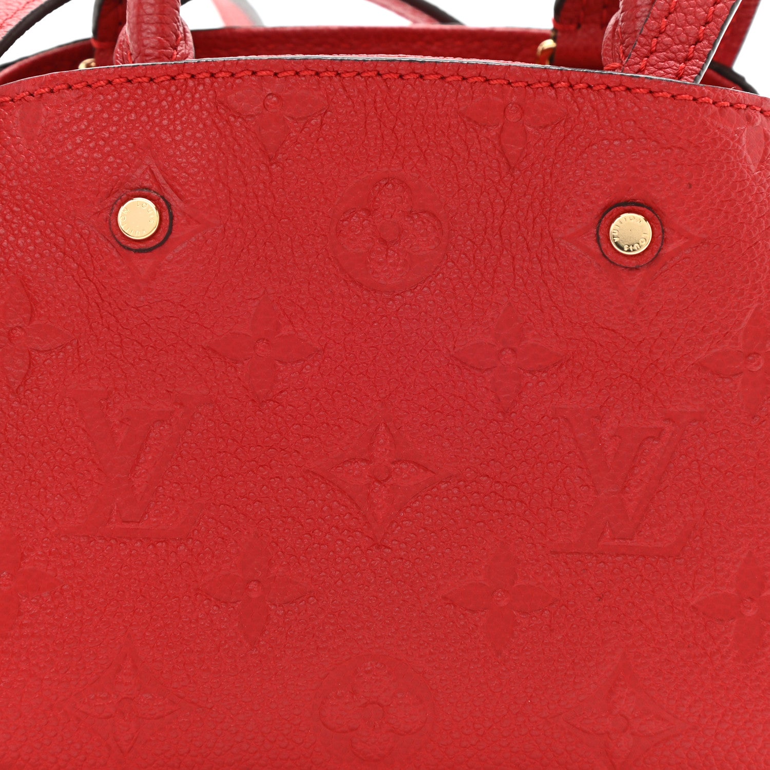 Louis Vuitton Empreinte Montaigne Nano Cherry 8 of 9