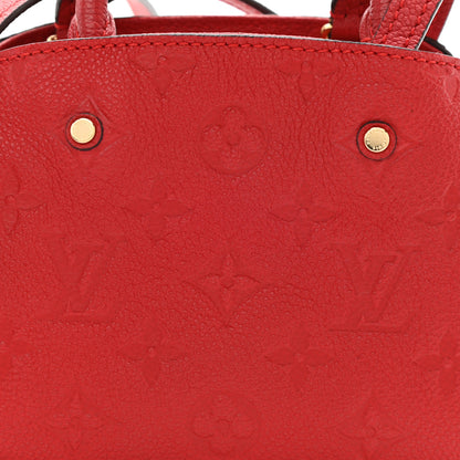 Louis Vuitton Empreinte Montaigne Nano Cherry 8 of 9
