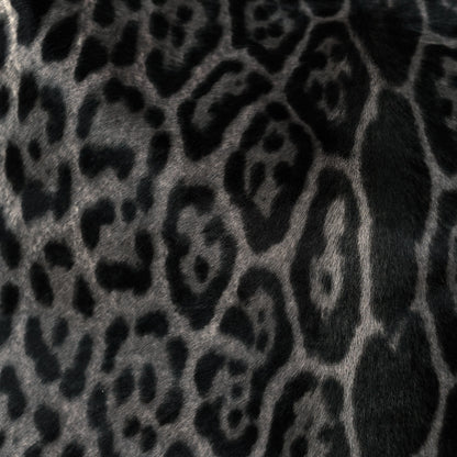Saint Laurent Calf Hair Stingray Leopard Print Large Roady Hobo Black 5 of 10