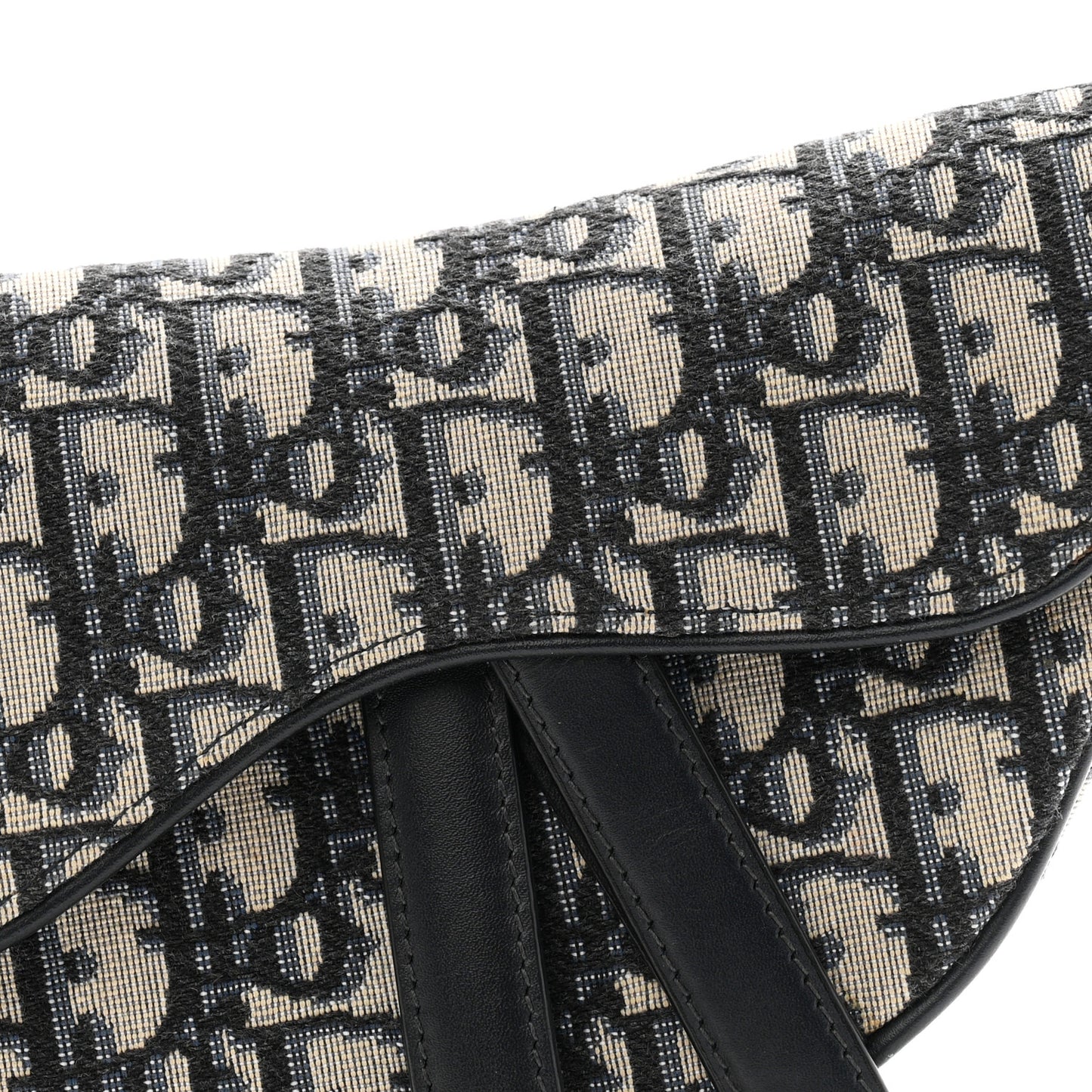 Oblique Mini Saddle Bag Blue