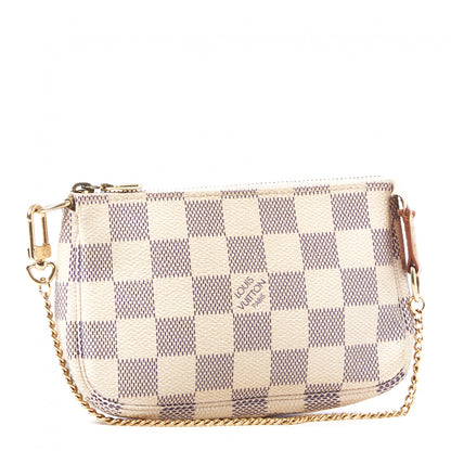 Louis Vuitton Damier Azur Mini Pochette Accessories 2 of 9