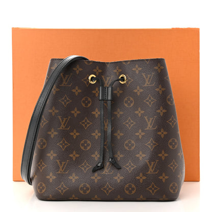 Louis Vuitton Monogram Neonoe MM Black 14 of 14