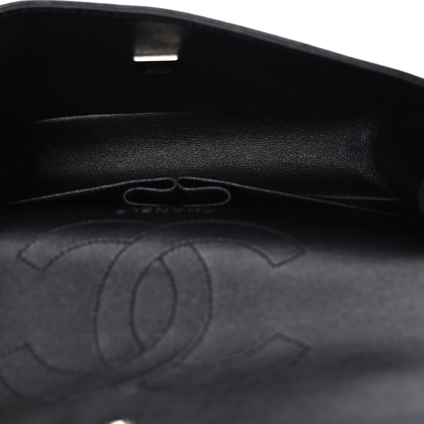 Aged Calfskin Quilted 2.55 Reissue 225 Flap So Black