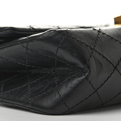 Chanel Aged Calfskin Quilted 2.55 Reissue 225 Flap Black 8 of 9