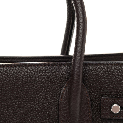 Saint Laurent Grained Calfskin Baby Supple Sac De Jour Bordeaux 12 of 12