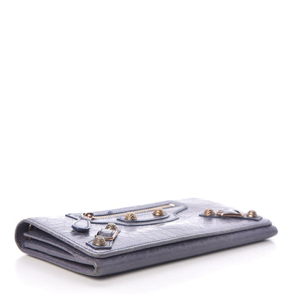 Balenciaga Agneau Giant 12 Rose Gold Hardware Money Wallet Jacynthe 4 of 17