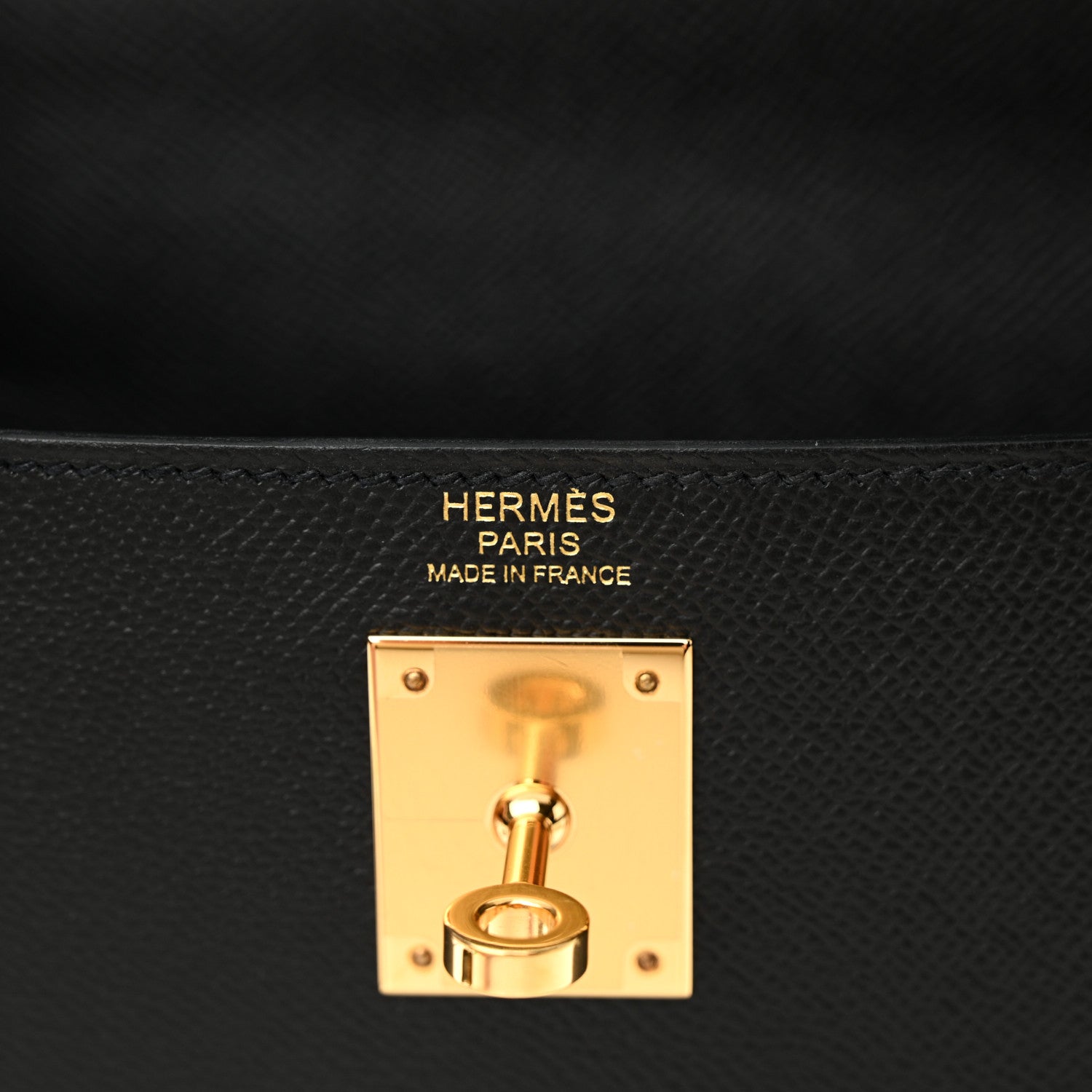 Hermes Epsom Kelly Sellier 32 Black 6 of 11