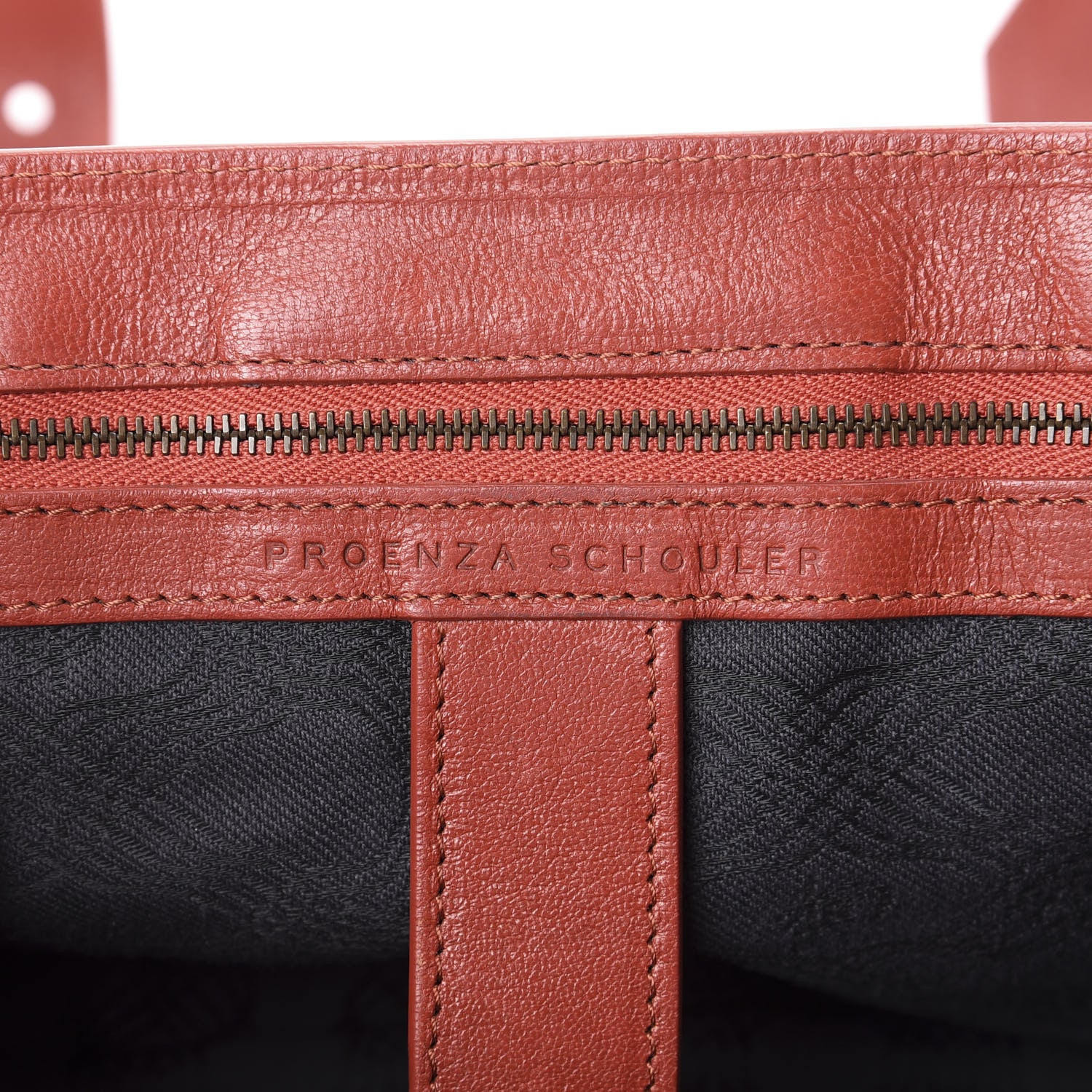 Proenza Schouler Lambskin Medium PS1 Satchel Paprika 6 of 9