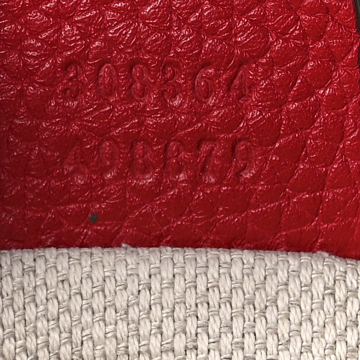 Pebbled Calfskin Small Soho Disco Bag Tabasco Red