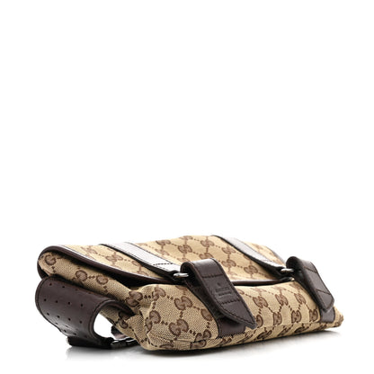 Gucci Monogram Waist Belt Bag Dark Brown 4 of 12