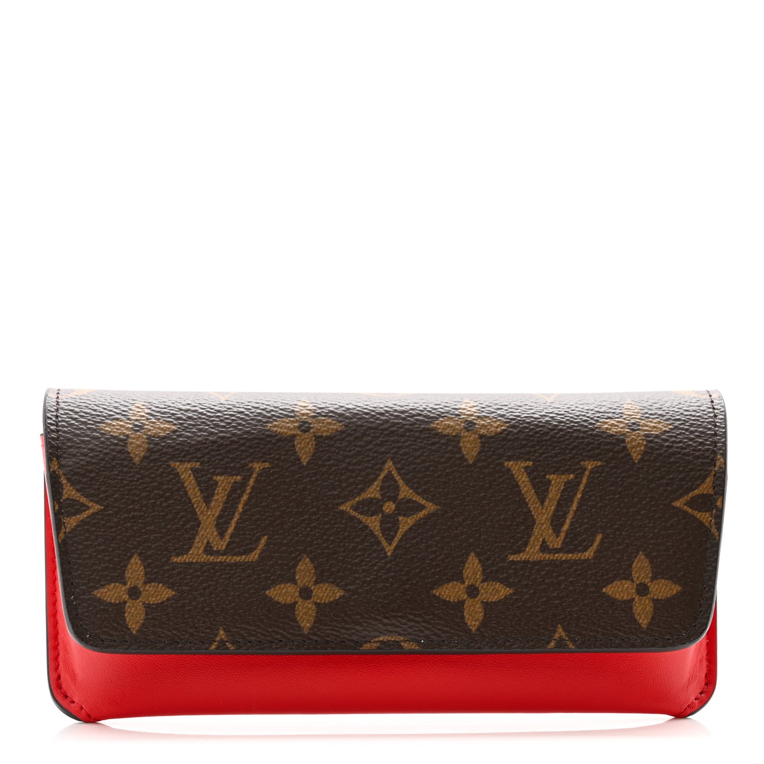 Louis Vuitton Monogram Woody Sunglass Case Rouge 1 of 6