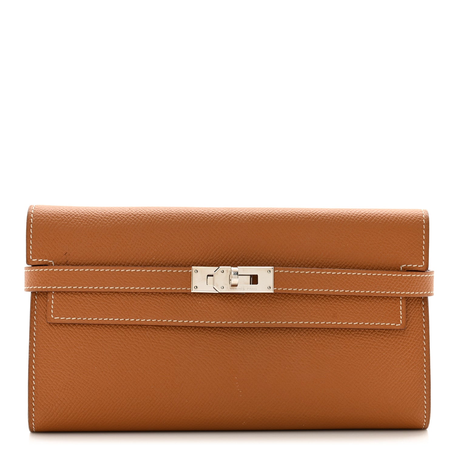 Hermes Epsom Kelly Longue Wallet Gold 1 of 13