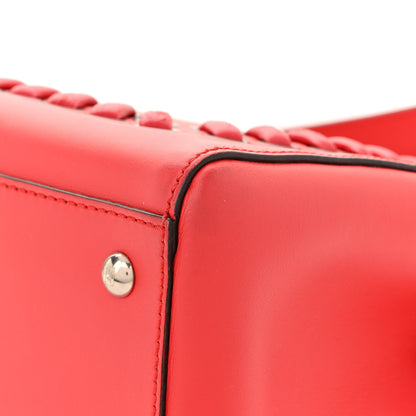 Fendi Vitello Baltico Dolce Shiny Nappa DotCom Satchel Caipiroska Bubblegum 15 of 15