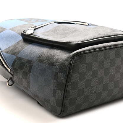 Louis Vuitton Damier Graphite Giant Josh Backpack Blue 8 of 10