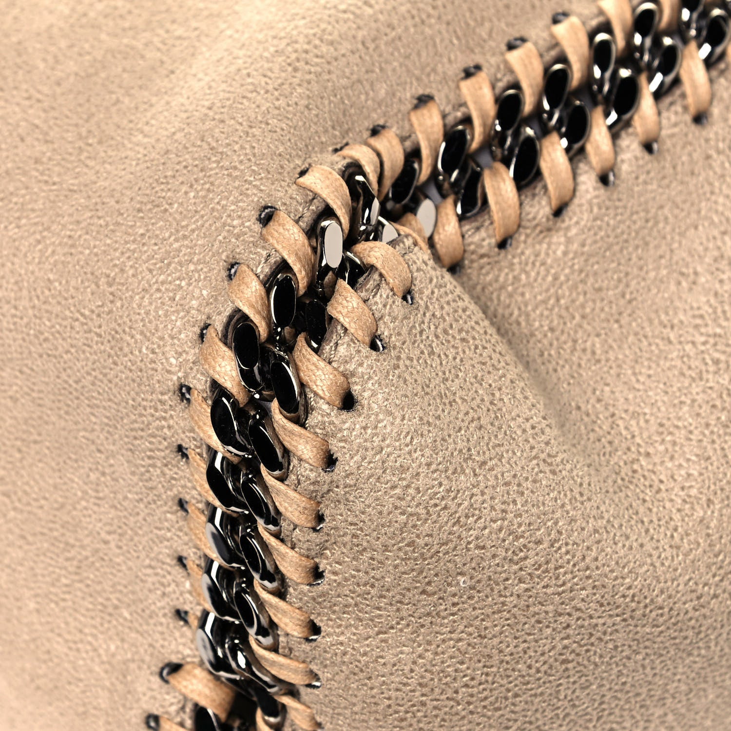 Stella McCartney Shaggy Deer Falabella Reversible Tote Clotted Cream 8 of 19