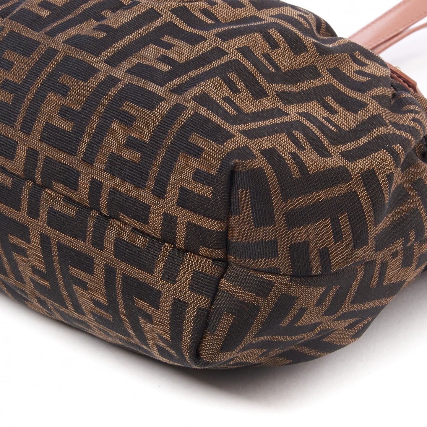 Zucca Cuoio Lucido Small Chef Shopping Tote Tobacco Bois de Rose