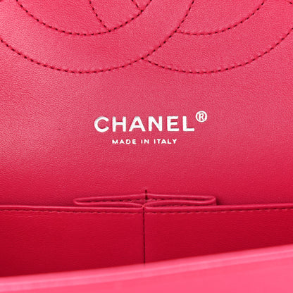 Chanel Caviar Quilted Jumbo Double Flap Dark Pink 5 of 8