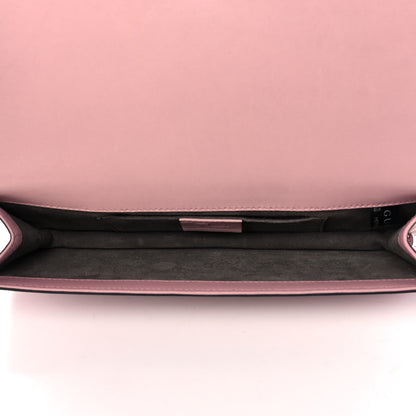 Gucci Nappa Crystal Triangles Clutch Rose Baby Candy Rame 9 of 14