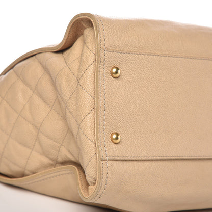Chanel Caviar Large Edy Reissue Tote Beige 10 of 12