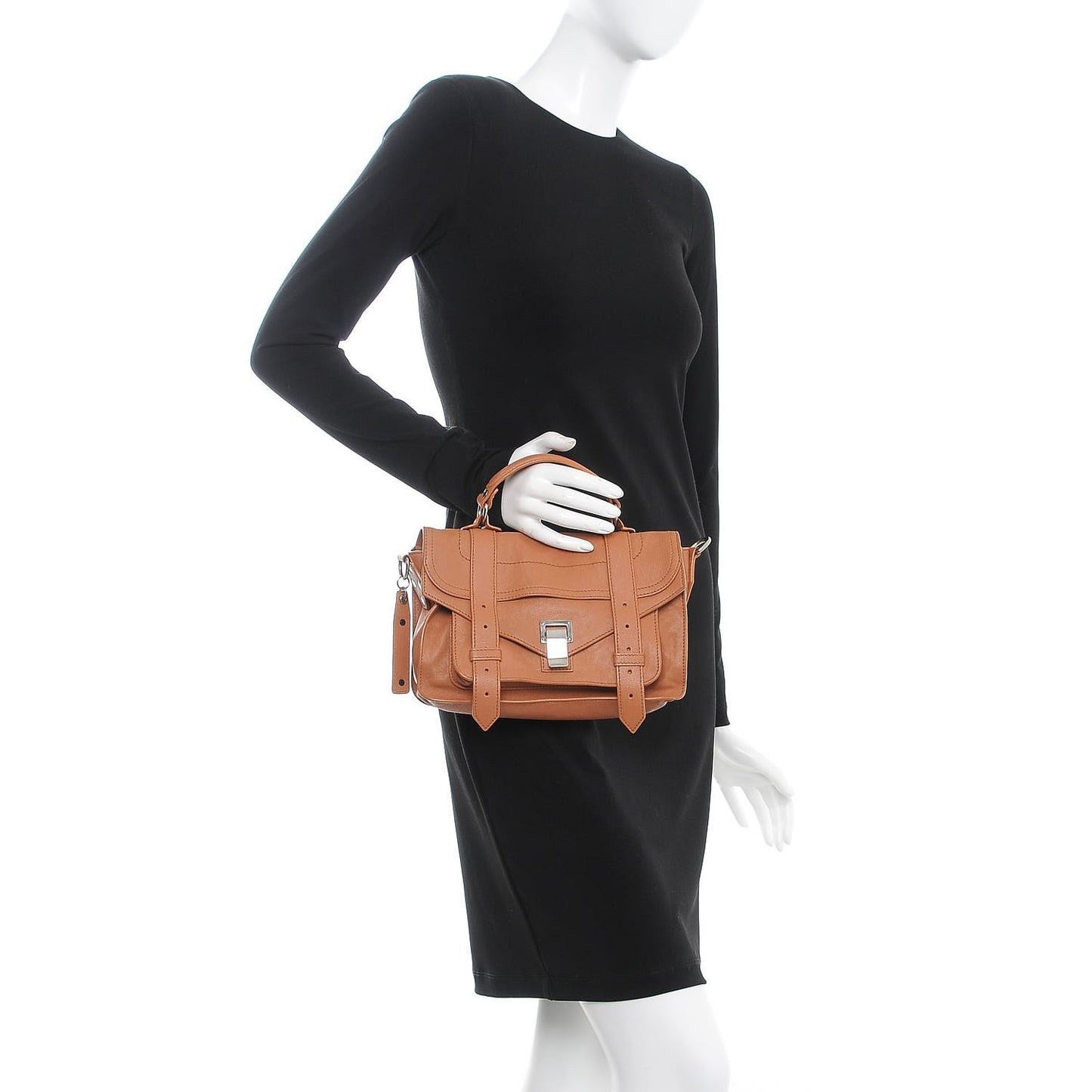 Lambskin Tiny PS1 Satchel Dune