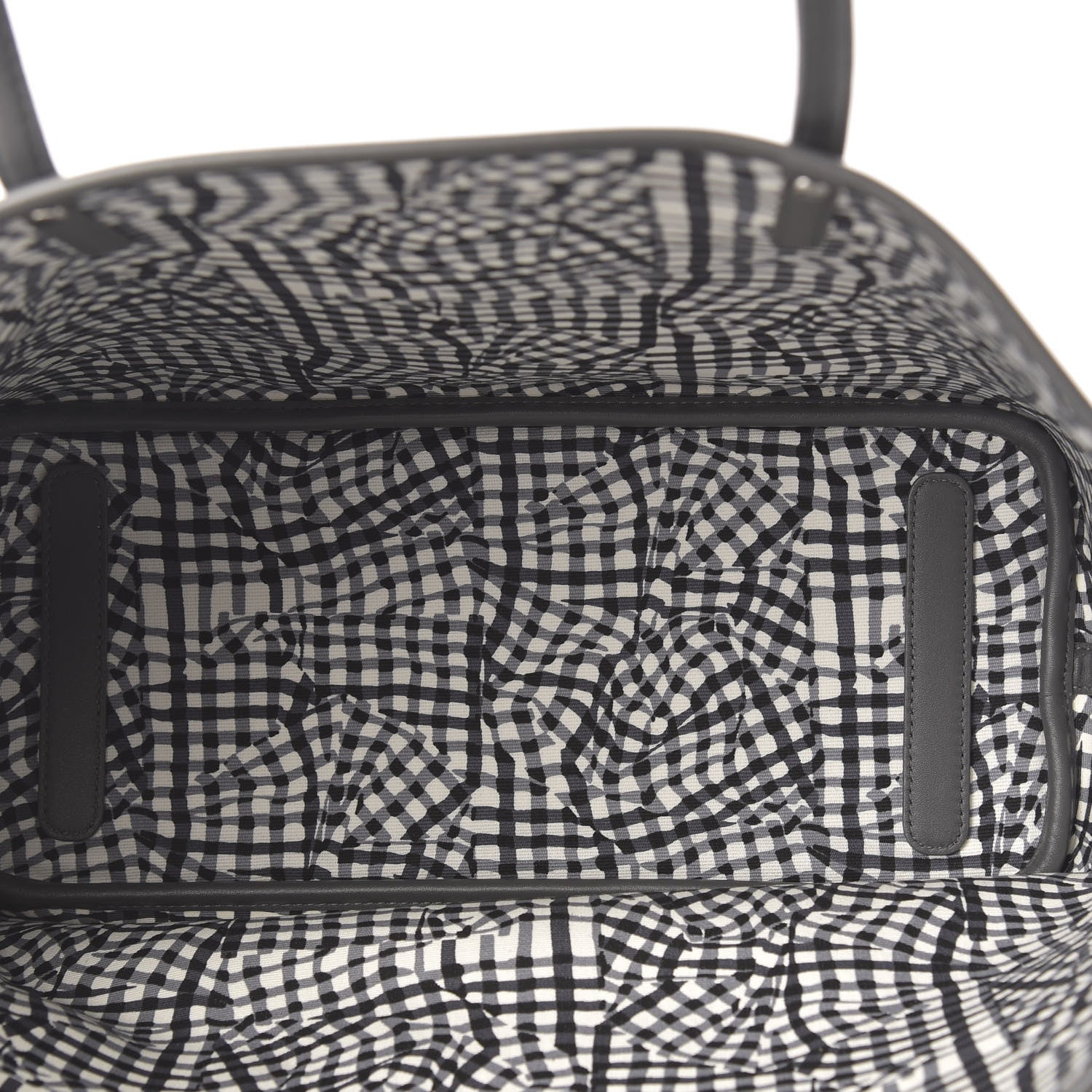 MCM Visetos Medium Reversible Shopper Tote Phantom Grey 5 of 14