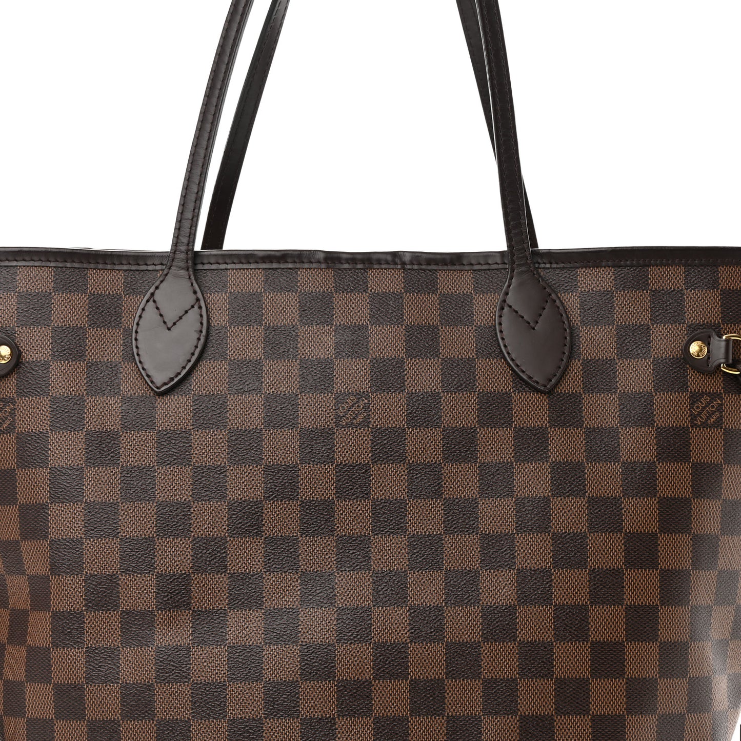 Damier Ebene Neo Neverfull MM Rose Ballerine