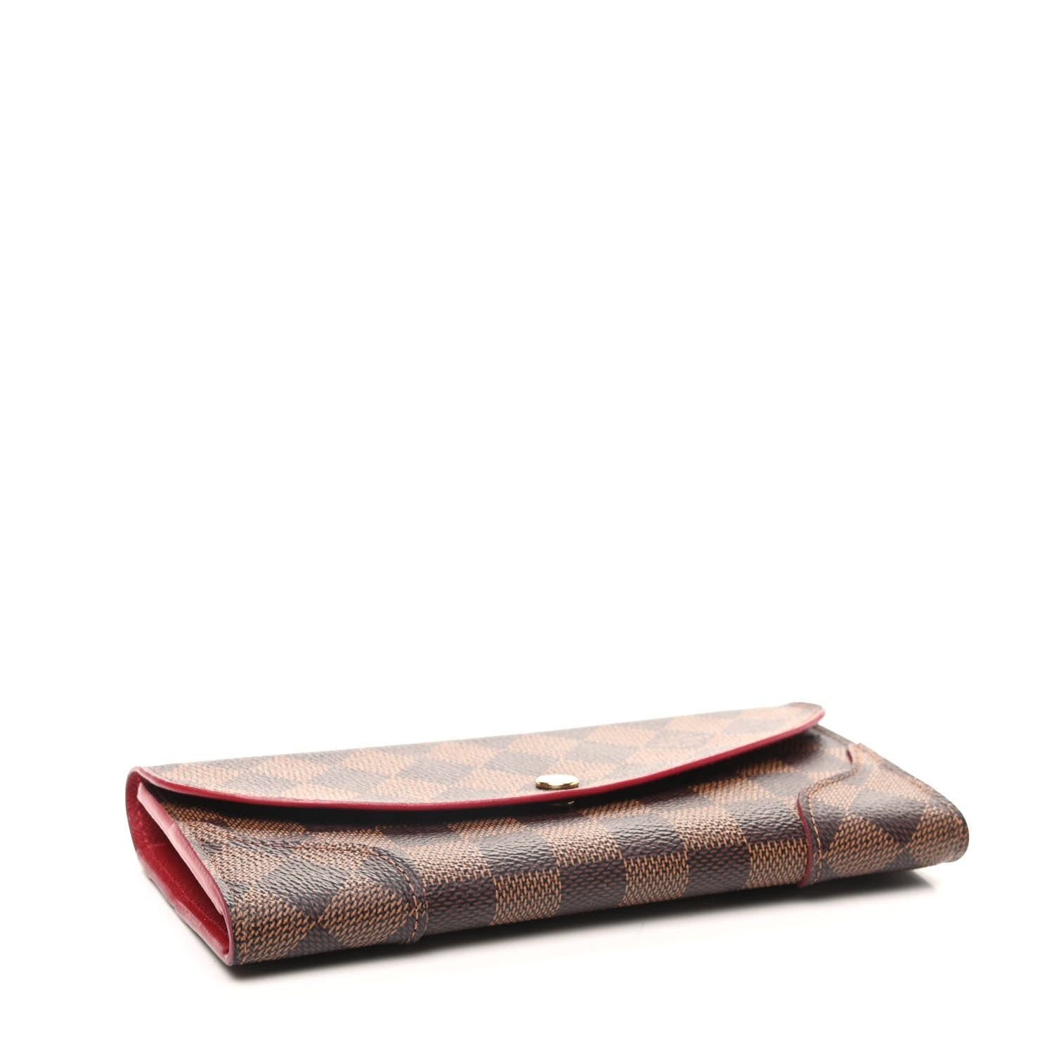 Louis Vuitton Damier Ebene Caissa Wallet Cherry 4 of 8