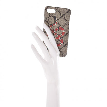 Gucci GG Supreme Monogram Kingsnake iPhone 7 Case 2 of 7
