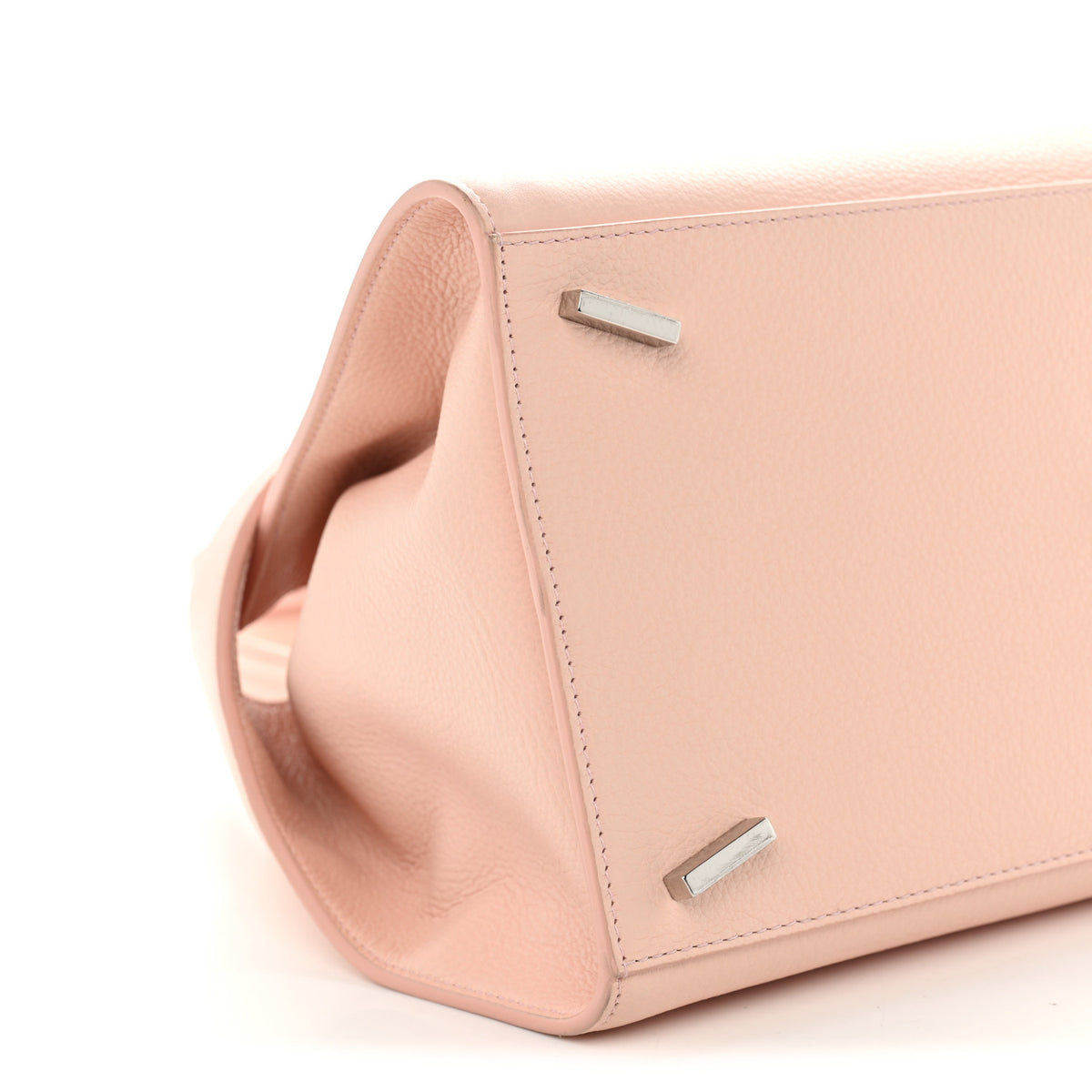 Calfskin Medium Hug Bag Pink