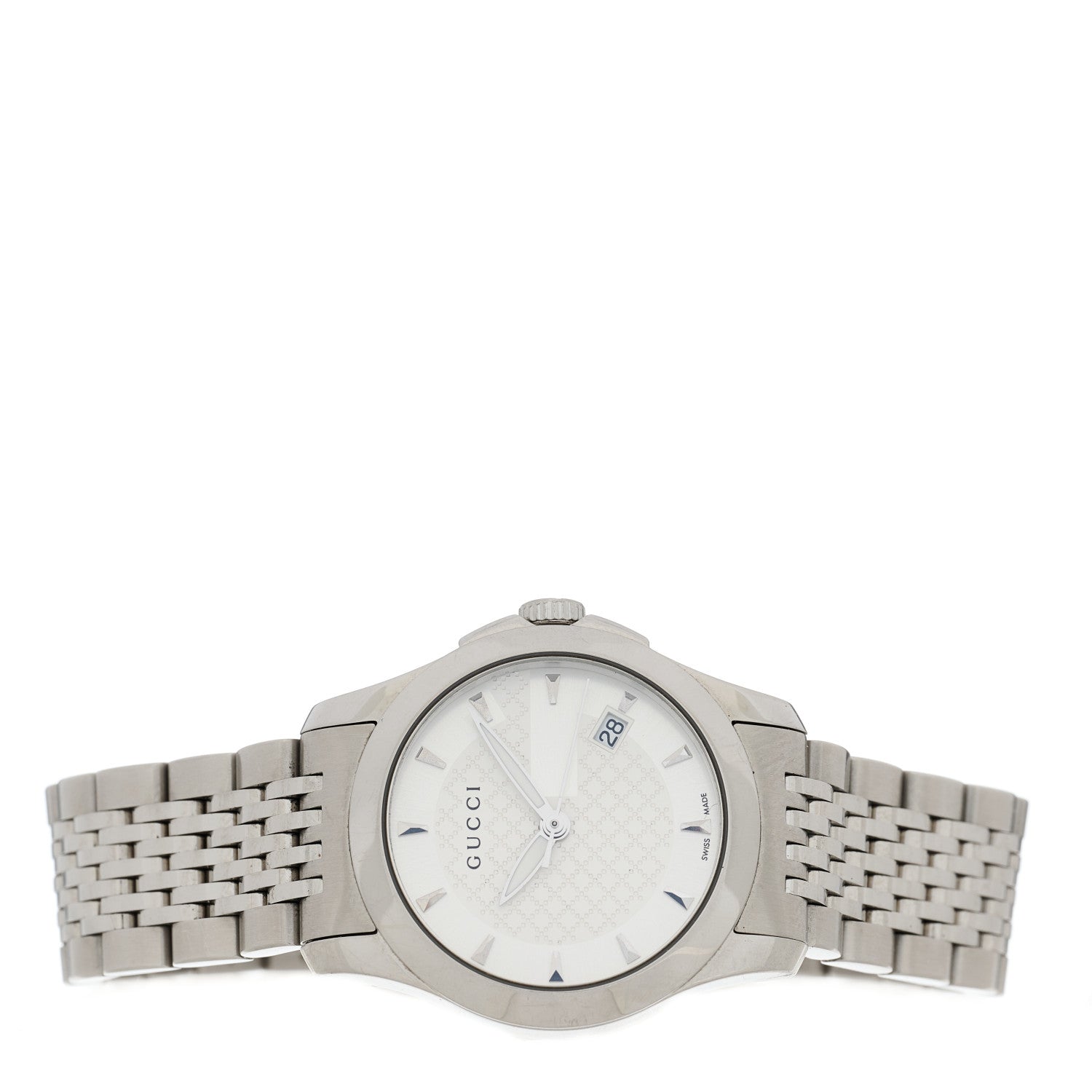 Gucci Stainless Steel 27mm G-Timeless Quartz Watch 2 of 4