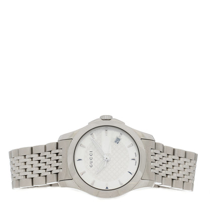Gucci Stainless Steel 27mm G-Timeless Quartz Watch 2 of 4