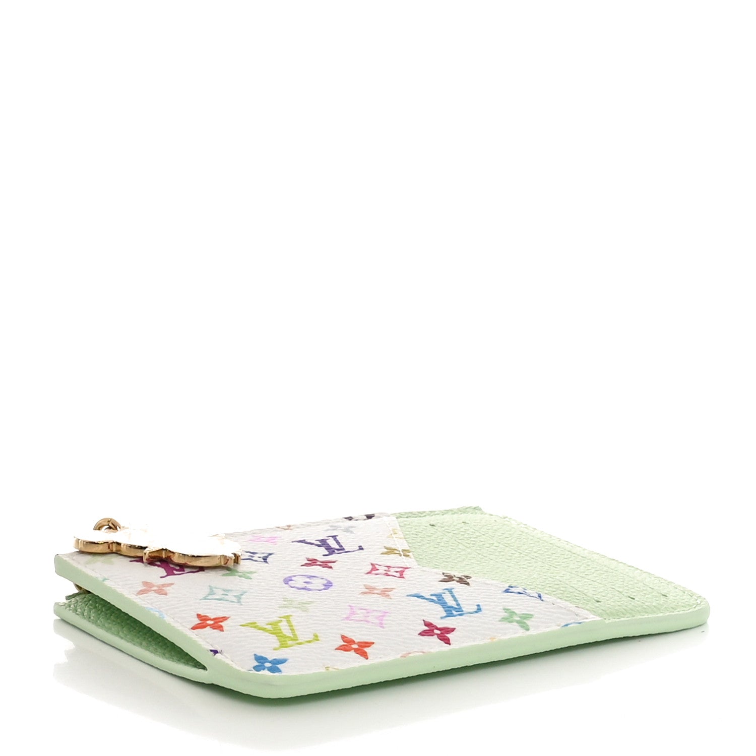 Louis Vuitton LV X TM Monogram Romy Card Holder Green Tea 4 of 7