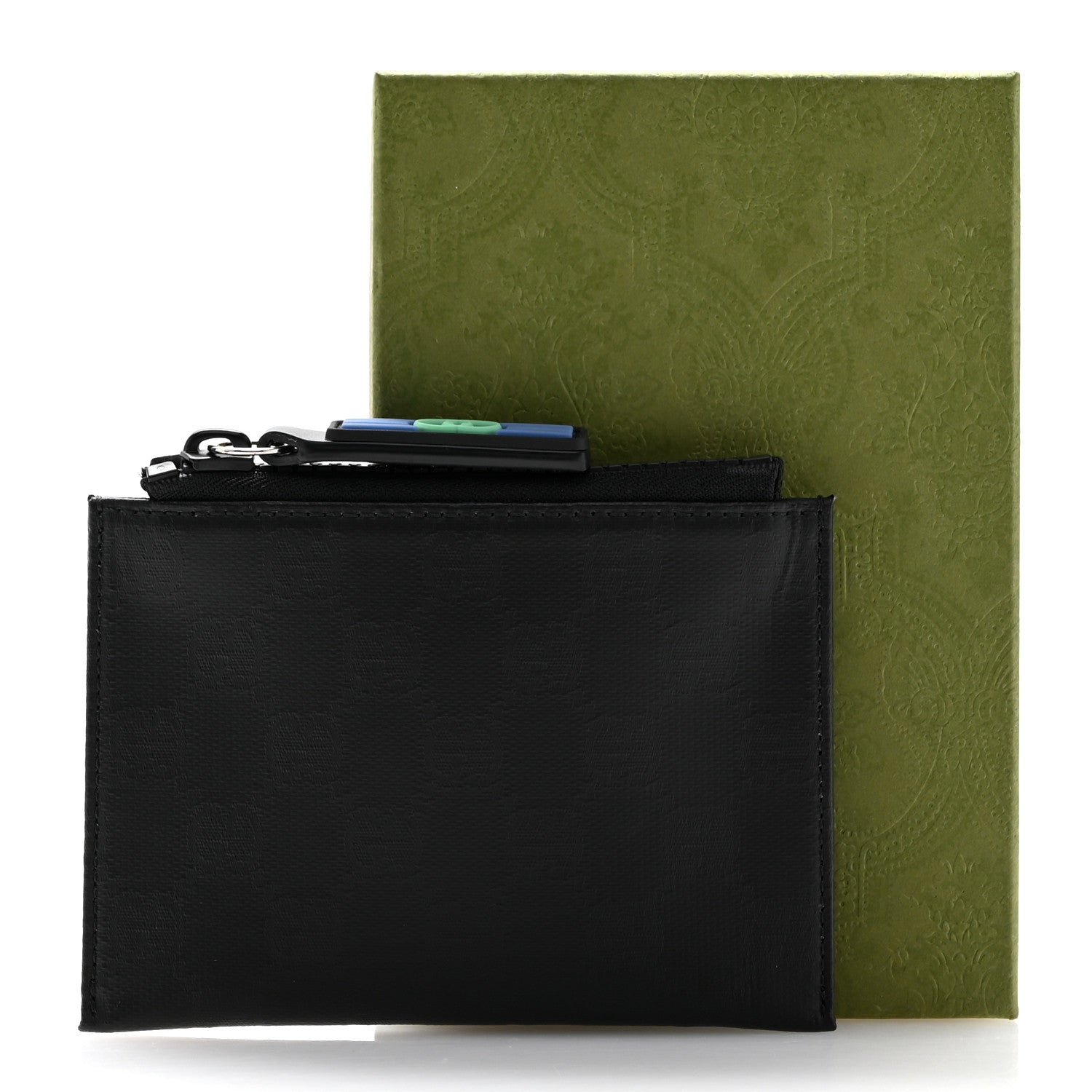 Gucci Crystal Monogram Card Holder Black 8 of 8