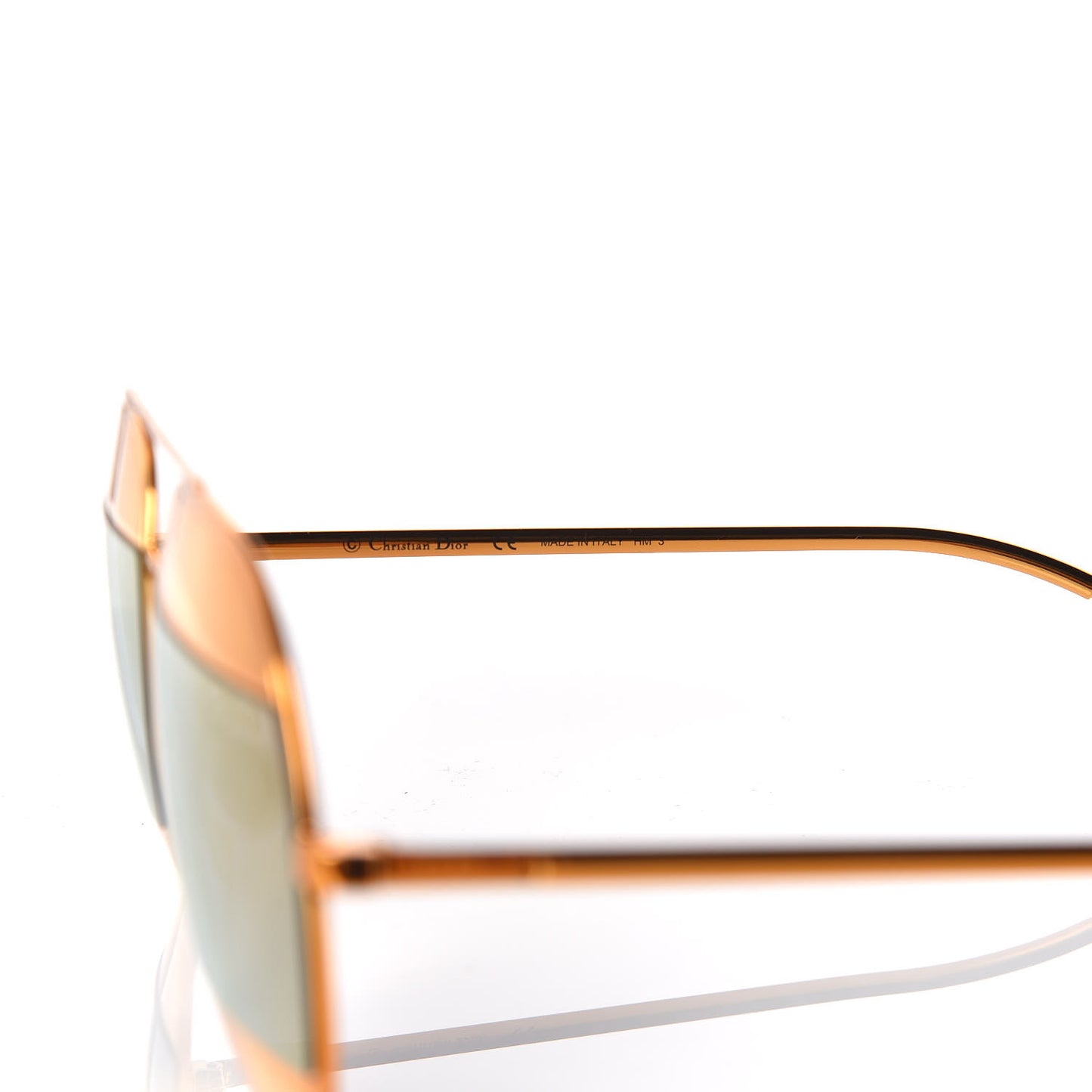 Split 1 Aviator Sunglasses Gold
