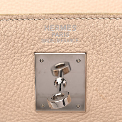 Hermes Taurillon Clemence Kelly Retourne 35 Poudre 6 of 22