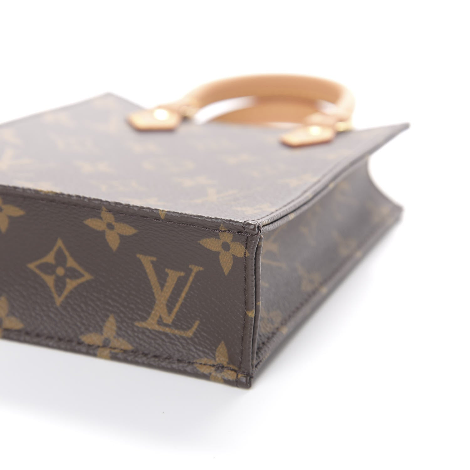 Louis Vuitton Monogram Petit Sac Plat 7 of 9