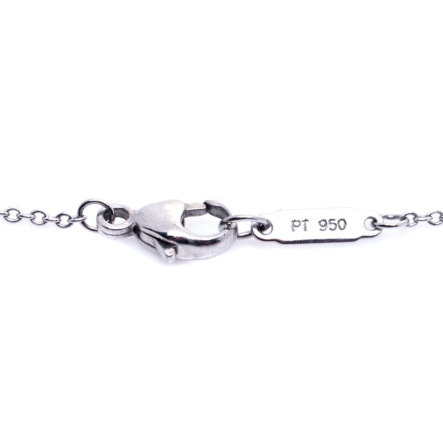 Platinum Diamond Star Pendant Necklace
