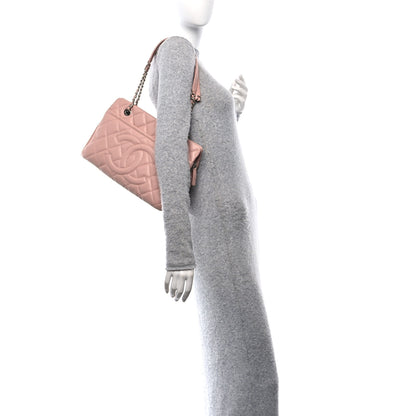 Chanel Caviar Quilted Timeless CC Soft Tote Light Pink 2 of 11
