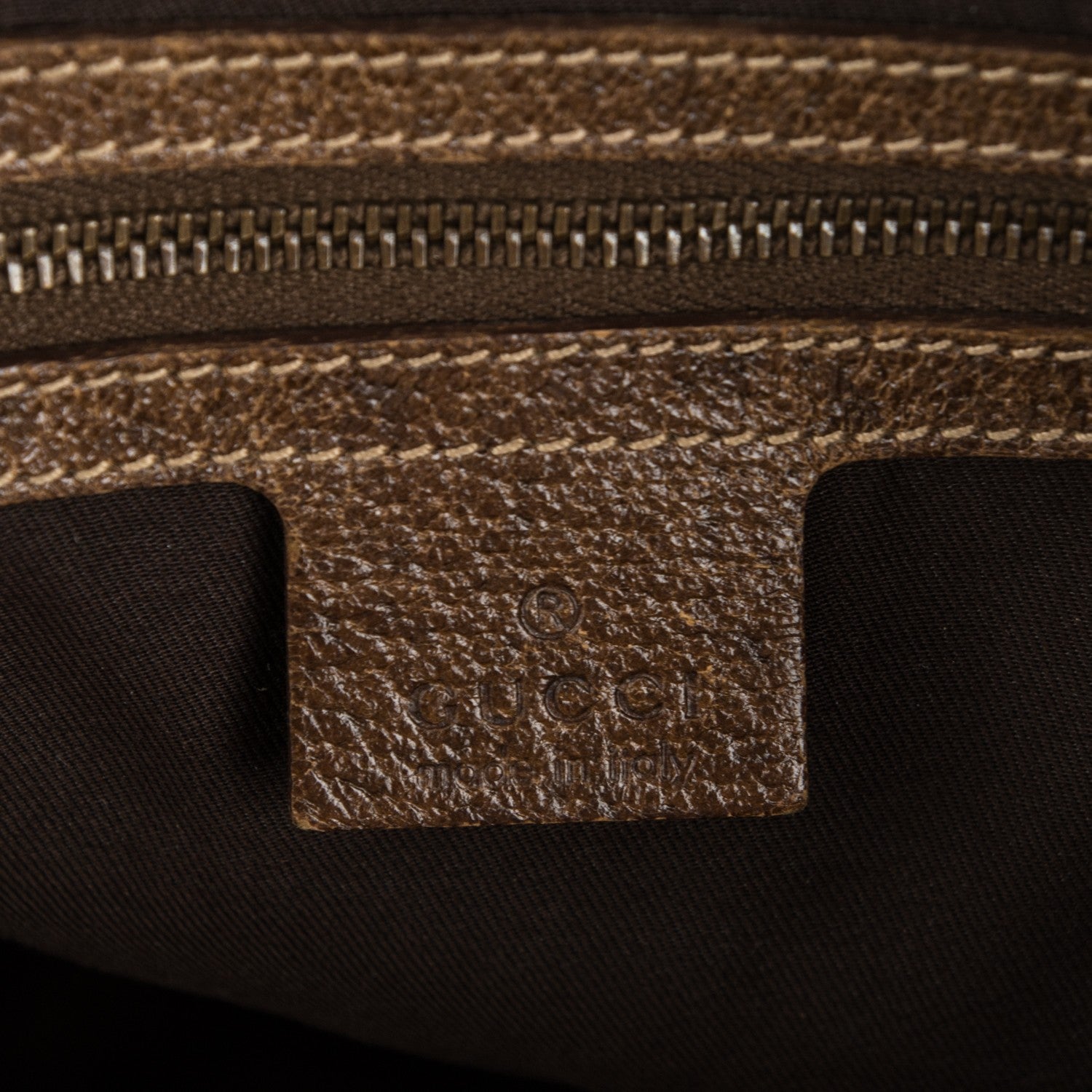 Gucci Monogram Pelham Messenger Shoulder Bag Ebony 5 of 7