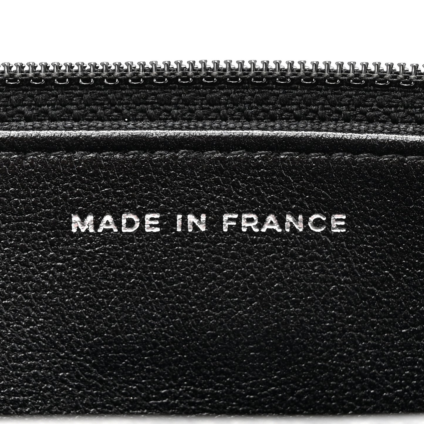 Lambskin Quilted Trendy CC Wallet On Chain WOC So Black