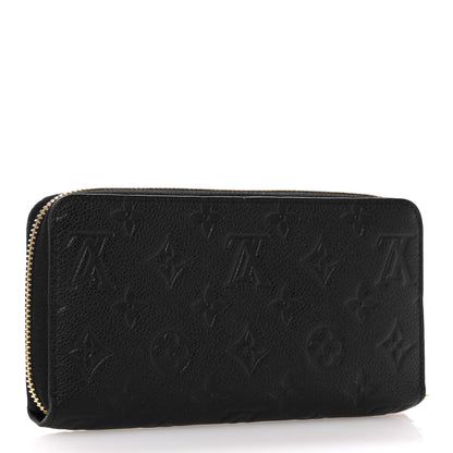 Louis Vuitton Empreinte Zippy Wallet Black 3 of 11