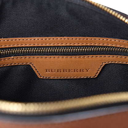 Burberry Horseferry Check Medium Alchester Bowling Bag Tan 5 of 11