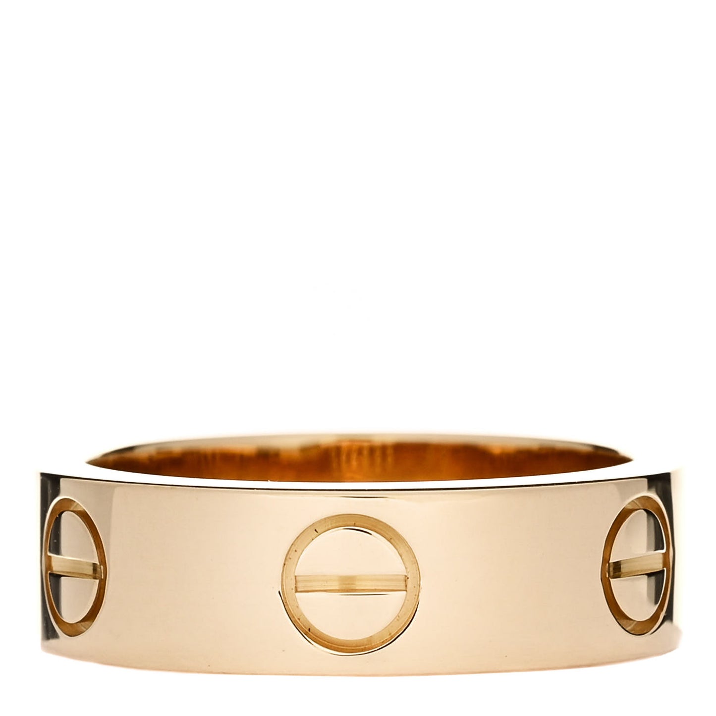 18K Yellow Gold 5.5mm LOVE Ring 50 5.25